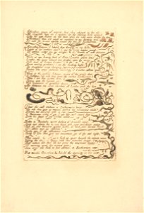 William Blake - Europe. A Prophecy, Plate 16, Ethinthus queen of waters . . . .  (Bentley 17) - Google Art Project