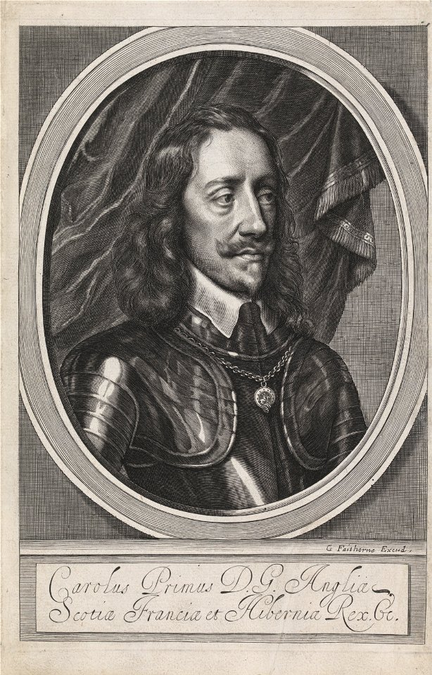 William Faithorne - Charles I - Google Art Project