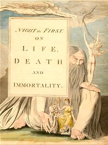 William Blake illustration to Night Thoughts Plate 00