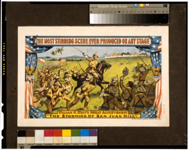 William H. West's great achievement, The storming of San Juan Hill LCCN2014635592