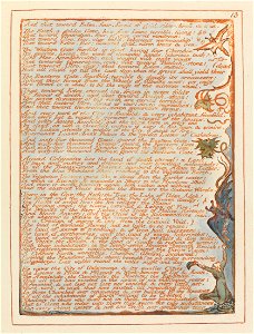 William Blake - Jerusalem, Plate 13, And that toward Eden.... - Google Art Project