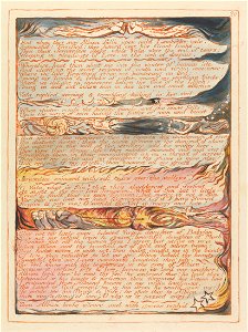 William Blake - Jerusalem, Plate 20, But when they saw Albion.... - Google Art Project