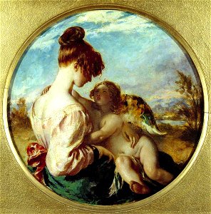 William Etty (1787-1849) - The Dangerous Playmate - N00360 - National Gallery. Free illustration for personal and commercial use.
