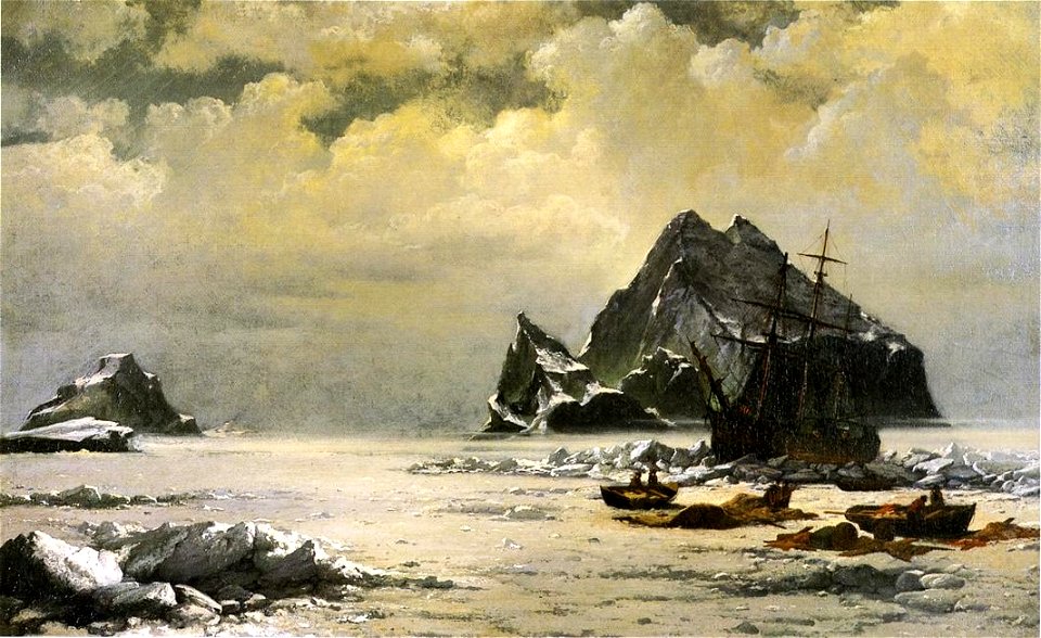 William Bradford - Morning on the Artic Ice Fields (c.1880)