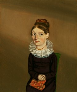 William Bonnell - Mrs. William Bonham (Ann Warford) - 1980.740 - Art Institute of Chicago