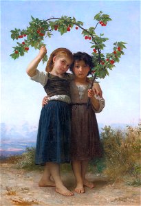 William Bouguereau, La Branche de Cerisier (The Cherry Branch)