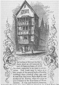 William Flood's House, at the Corner of Chancery Lane