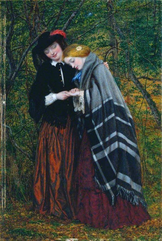 William Gale (1823-1909) - The Confidante - T00045 - Tate