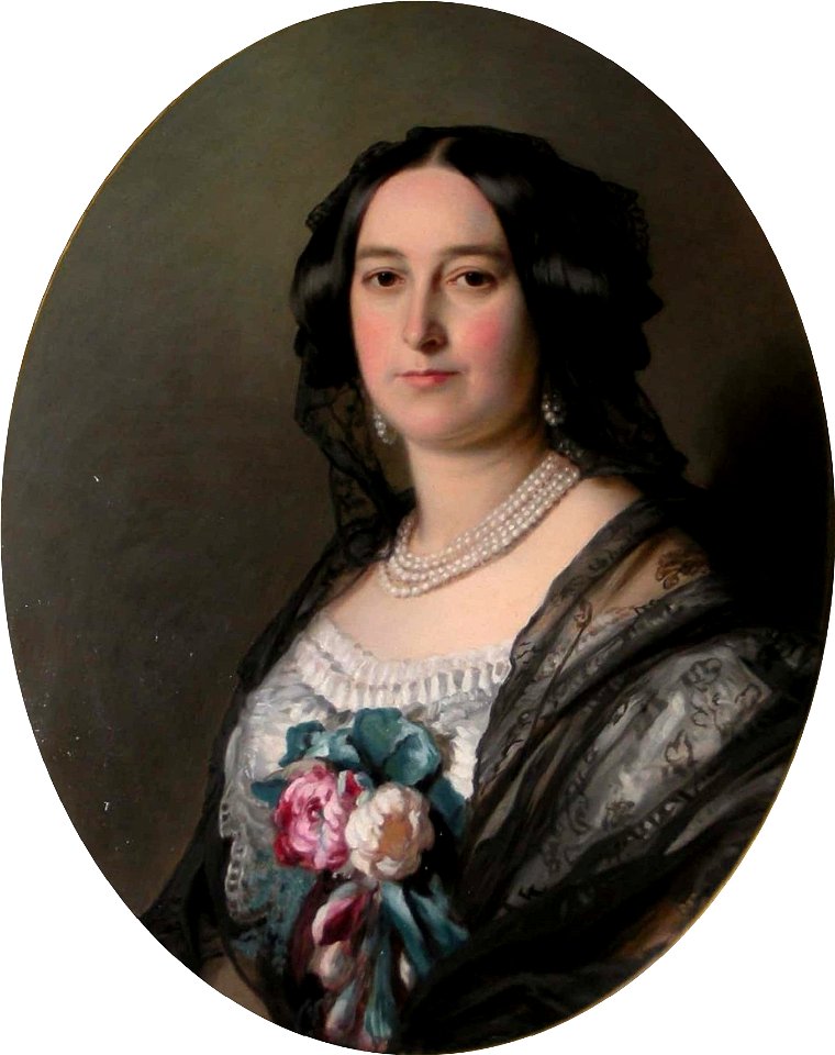 William Corden the Younger (1819-1900) - Feodora, Princess of Hohenlohe-Langenburg (1807-72) - RCIN 402487 - Royal Collection