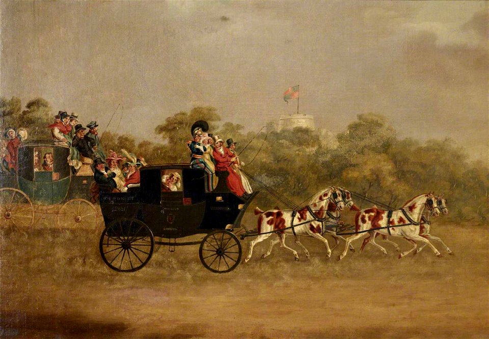 William Heath (1795-1840) (attributed to) - The London to Windsor Stagecoach - 515736 - National Trust