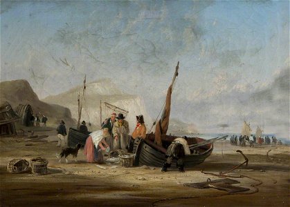 William Collins (1788-1847) - Beach Scene - 1401304 - National Trust