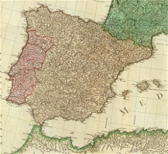 William Faden. Composite Mediterranean. 1785.K