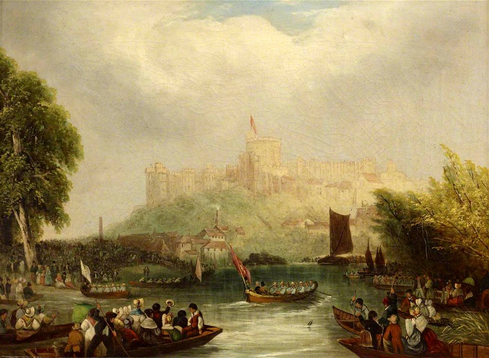 William Evans (1798-1877) (after) - The Celebration of the 4th June at Eton - 515633 - National Trust