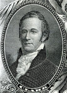 William Clark (Engraved Portrait). Free illustration for personal and commercial use.