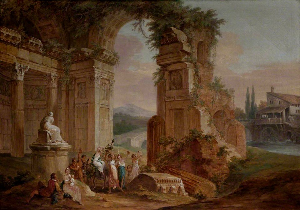 William Hamilton (1751-1801) - Classical Ruins - 108799 - National Trust