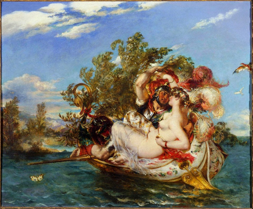 William Etty - Phaedria and Cymochles - y1967-24 - Princeton University Art Museum