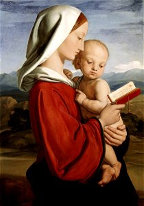William Dyce (1806-64) - The Madonna and Child - RCIN 403745 - Royal Collection