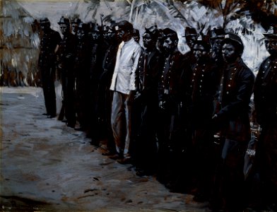 William Gilbert Gaul - The Venezuelan Guard at El Dorado - 43.55 - Museum of Fine Arts