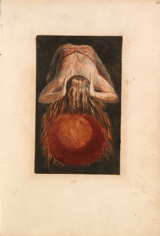 William Blake - The First Book of Urizen, Plate 11 (Bentley 17) - Google Art Project