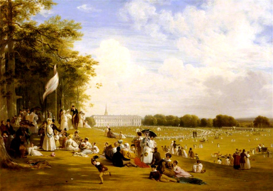 William Frederick Witherington (1785-1865) - Fête in Petworth Park, 1835 - 486139 - National Trust