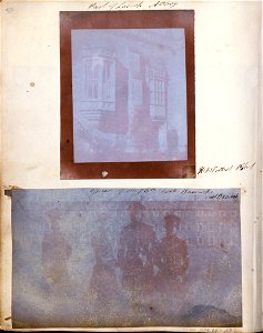 William Henry Fox Talbot (British - Section of the South Front of Lacock Abbey. - Google Art Project (6760432)