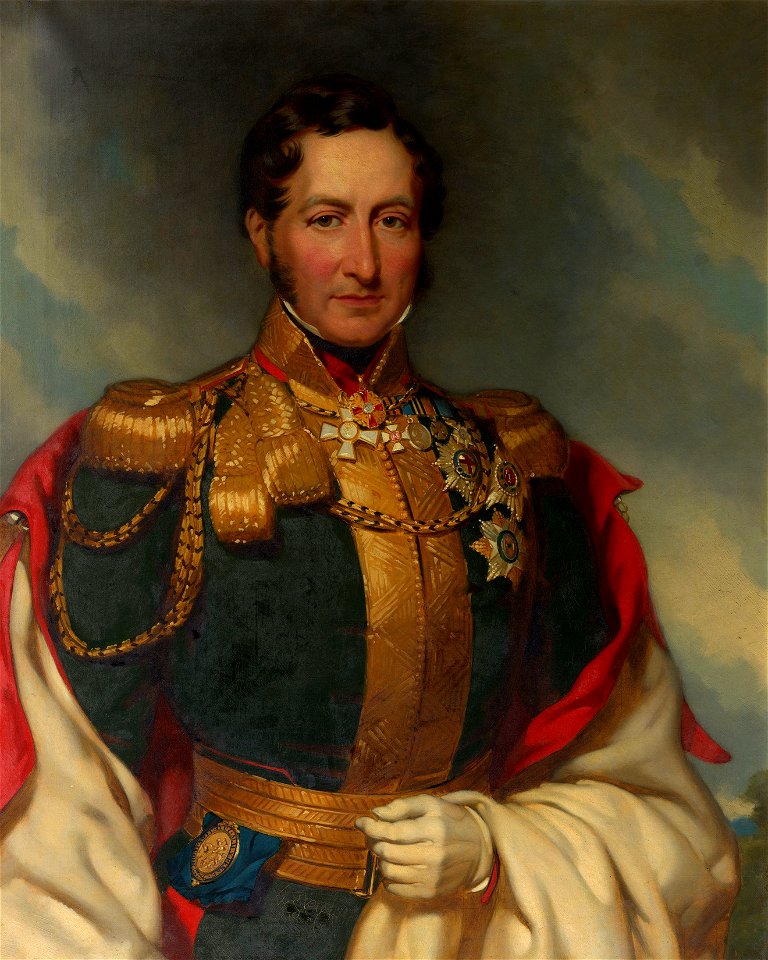 William Corden the Younger (1819-1900) - Ernest I, Duke of Saxe-Coburg-Gotha (1784-1844) - RCIN 402485 - Royal Collection