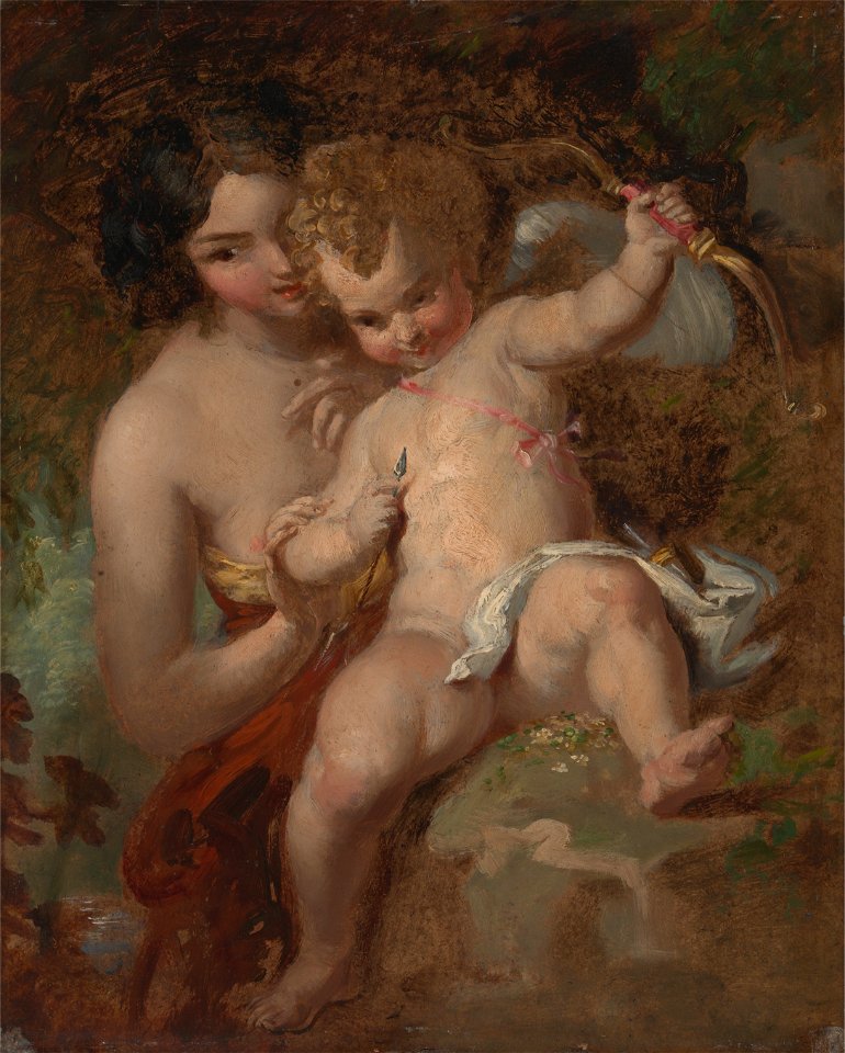 William Hilton - Cupid Armed - Google Art Project