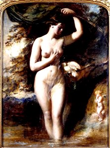 William Etty - The Fairy of the Fountain (1845)