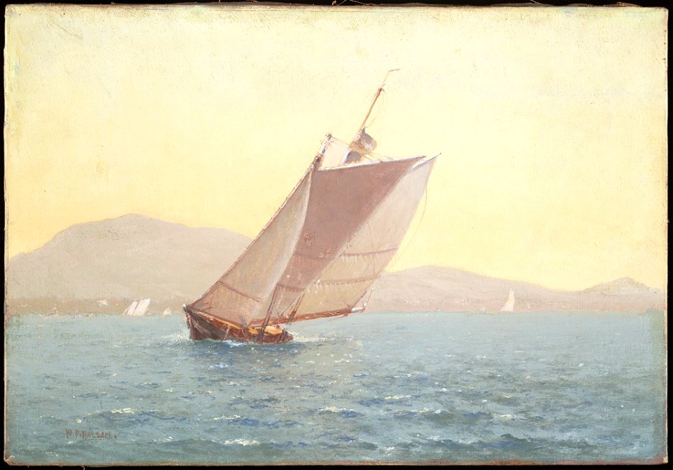 William Formby Halsall - Camden Harbor, Maine - 1979.15 - Harvard Art Museums