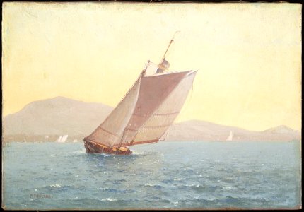 William Formby Halsall - Camden Harbor, Maine - 1979.15 - Harvard Art Museums