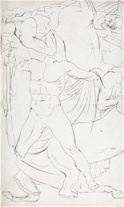 William Etty - Study from the Elgin Marbles - circa 1840