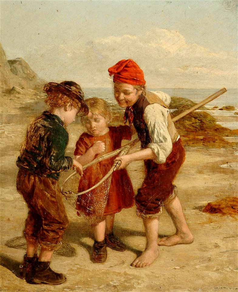 William Hemsley The little shrimpers
