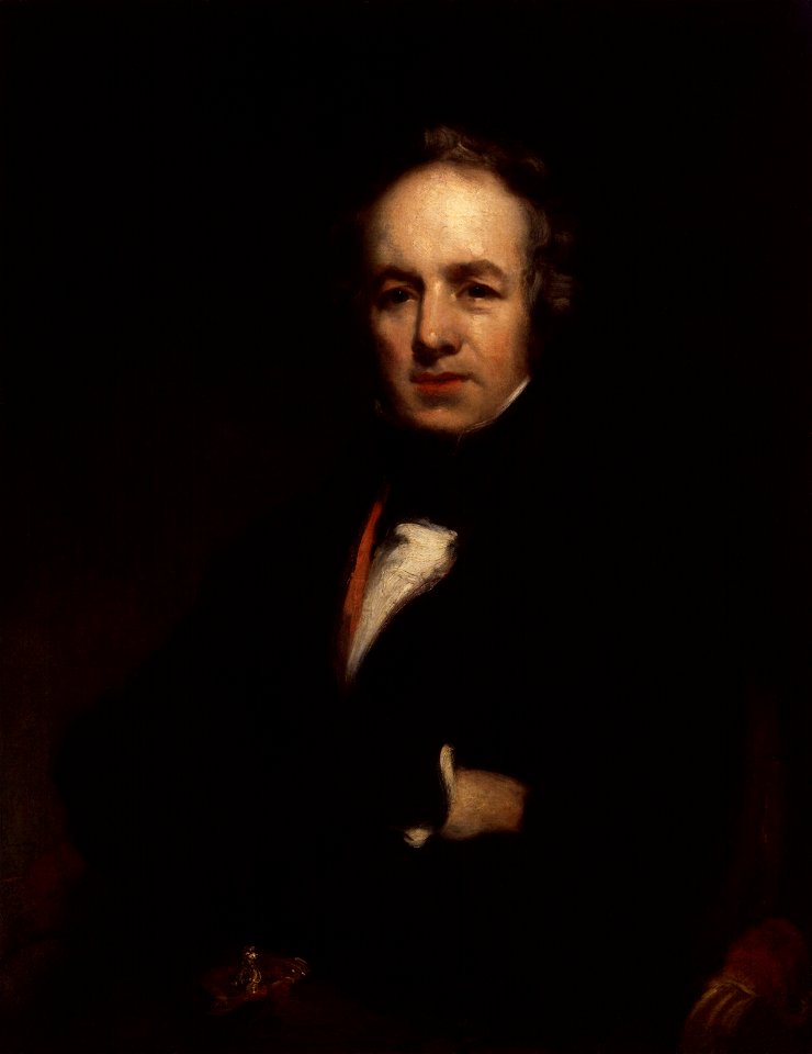 William Farren by Richard Rothwell