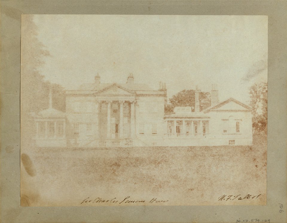 William Henry Fox Talbot (British - Carclew House, near Truro, Cornwall. - Google Art Project