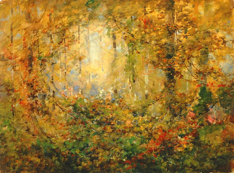 William Henry Holmes - Autumn Tangle - 1969.53.2 - Smithsonian American Art Museum