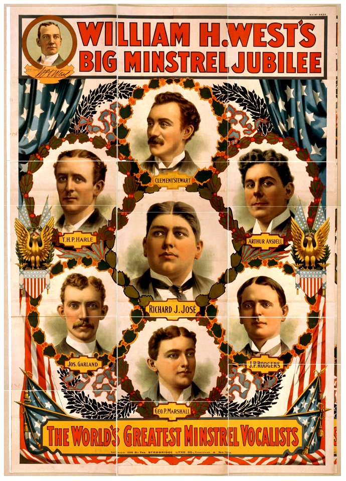 William H. West's Big Minstrel Jubilee LCCN2014637404