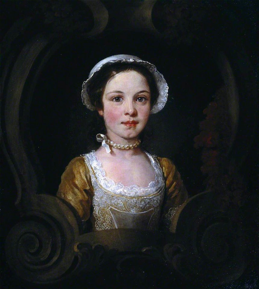 William Hogarth (1697-1764) - Portrait of Hannah, Daughter of John Ranby Snr - T07122 - Tate