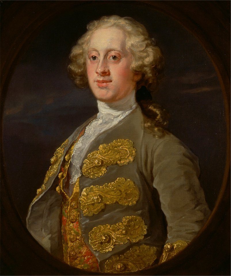 William Hogarth - William Cavendish, Marquess of Hartington, Later 4th Duke of Devonshire - Google Art Project