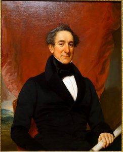 William Elliott by Samuel Lovett Waldo and William Jewett, c. 1838, oil on canvas mounted on panel - Dallas Museum of Art - DSC04772