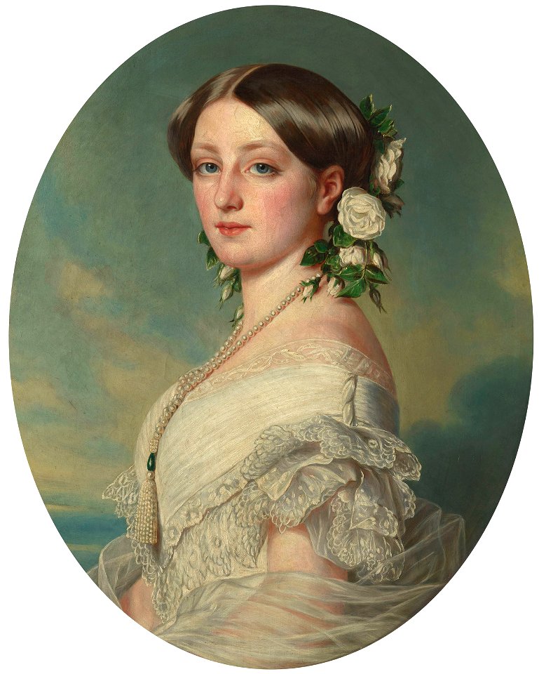 William Corden the Younger (1819-1900) - Marie of Baden, Princess of Leiningen (1834-1899) - RCIN 405209 - Royal Collection