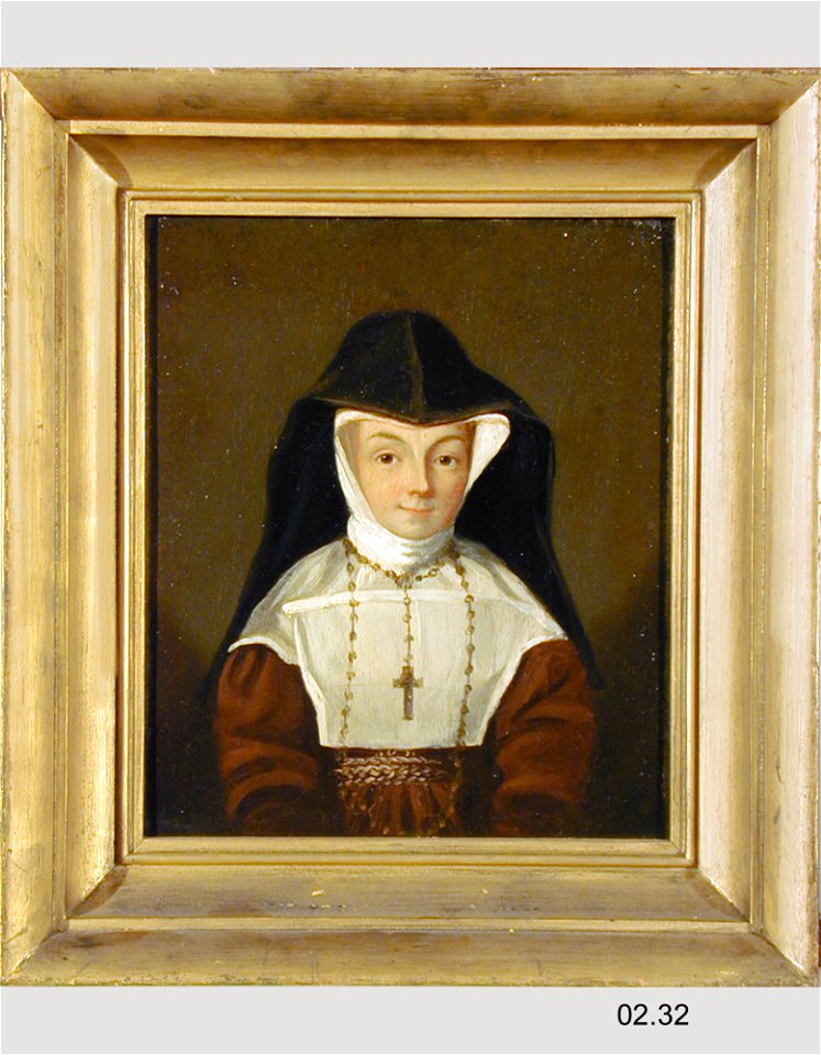 William Heatley Wilder - Marie France Vindevogel, First Abbess of the St. Clair Sisters - 02.32 - Detroit Institute of Arts