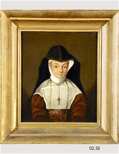 William Heatley Wilder - Marie France Vindevogel, First Abbess of the St. Clair Sisters - 02.32 - Detroit Institute of Arts