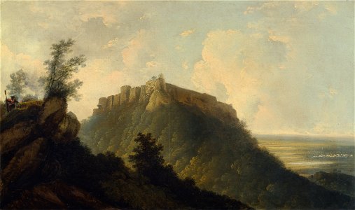 William Hodges - The Fort of Bidjegur - Google Art Project