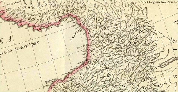 William Faden. Composite Mediterranean. 1785.B