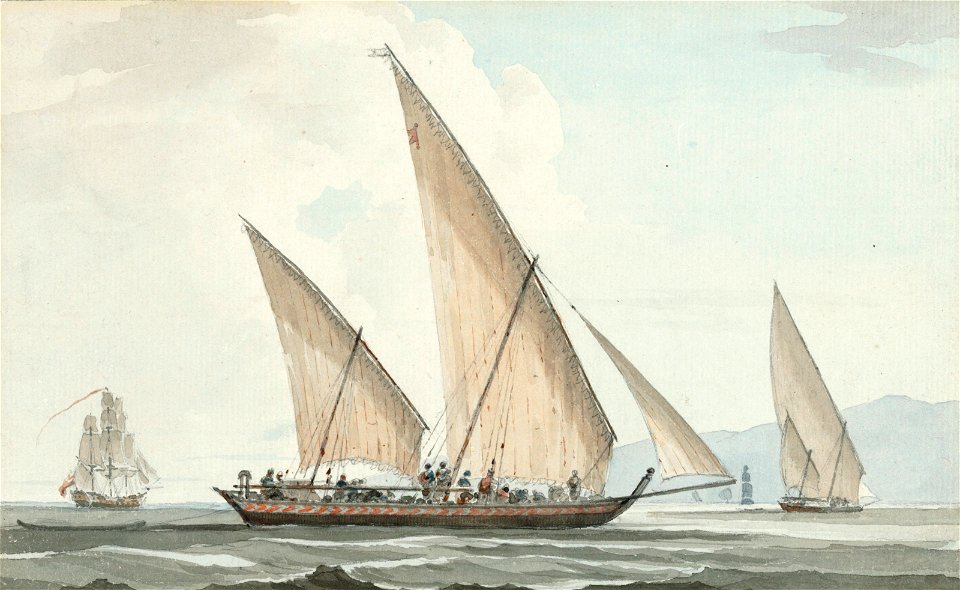 William daniell ra a patamar off mahe malabar coast112633)