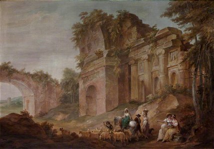 William Hamilton (1751-1801) - Classical Ruins - 108800 - National Trust