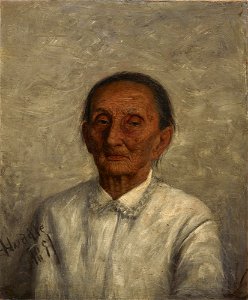 William Henry Huddle - Portrait of Madam Candelaria - 1987.42 - Dallas Museum of Art