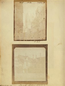 William Henry Fox Talbot (British - The Courtyard at Lacock Abbey. - Google Art Project