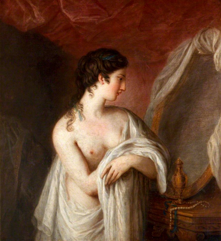 William Hoare (1707-1792) - A Woman at Her Toilet - 988011 - National Trust