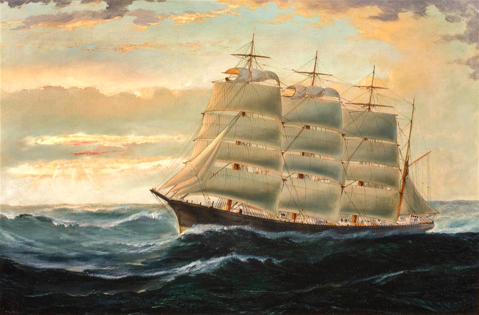 William Howard Yorke - Bark 'Shenandoah'